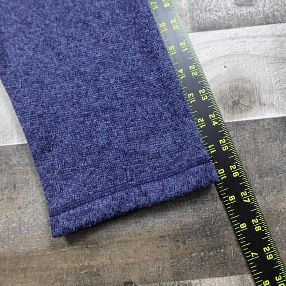 Woolrich quarter Zip Fleece Pullover men's XXL heather blue - Picture 10 of 12